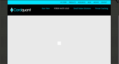 Desktop Screenshot of cardquant.com